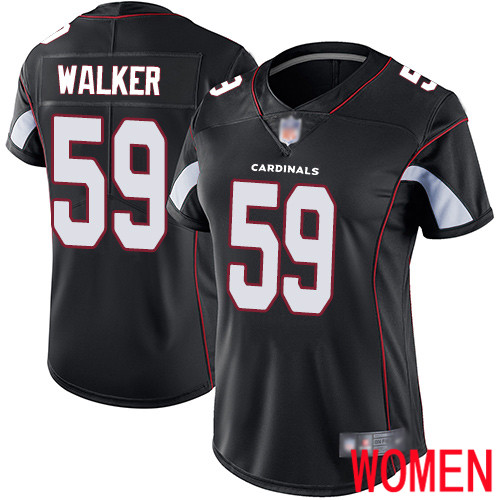 Arizona Cardinals Limited Black Women Joe Walker Alternate Jersey NFL Football #59 Vapor Untouchable->arizona cardinals->NFL Jersey